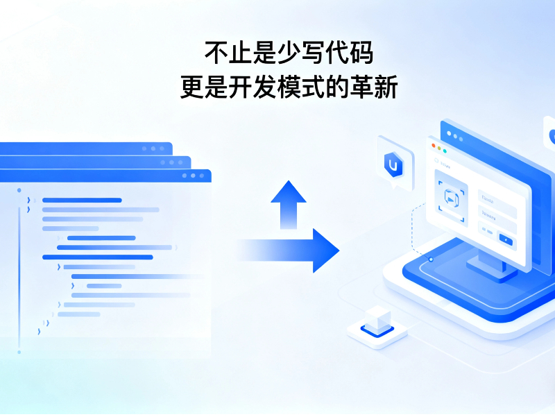 聊聊低代碼：不止是少寫代碼，更是開發(fā)模式的革新